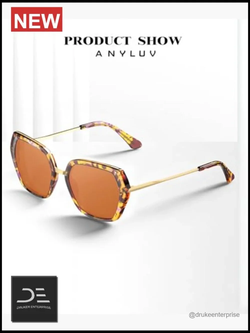 Polarized Sunglasses for Women UV400 Protection Trendy Hexagonal